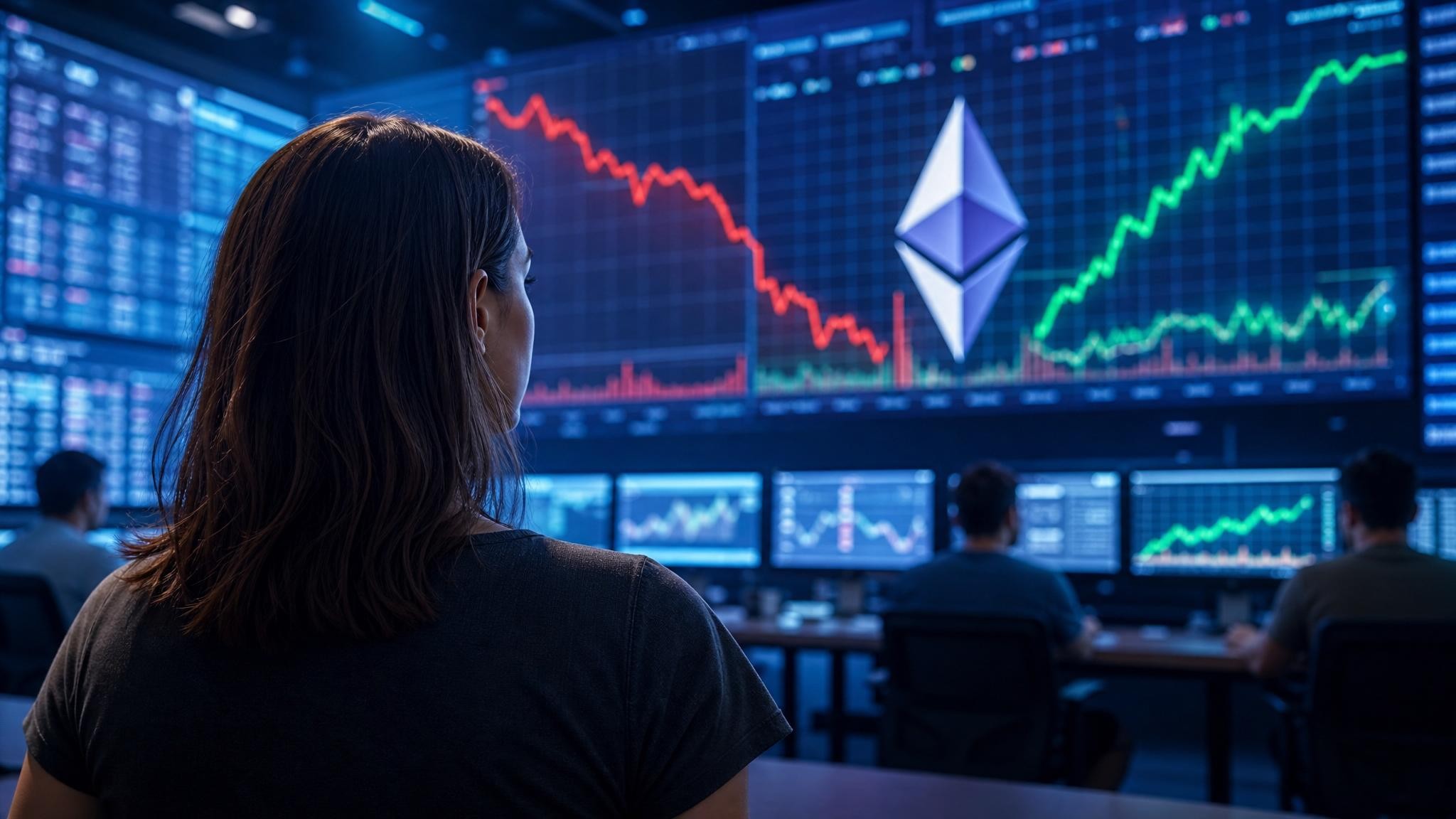 ETH под давлением: фьючерсы сигнализируют о слабости, но стейкеры держатся